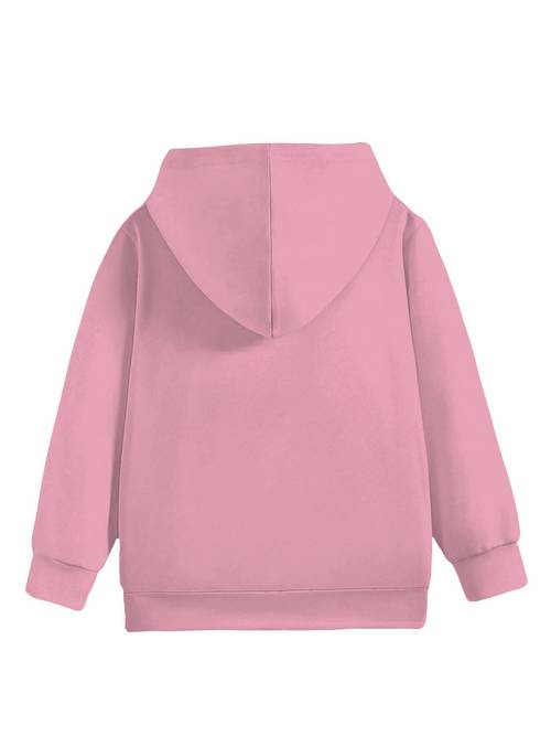 en stilfuld hoodie til piger med et gult bogstav s som dekorativt tema, til afslappet sportstøj, der er behagelig og blød, hvilket gør den til en gave til .