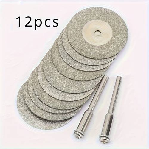 heavy duty diamond cutting wheel set rotary tool for glass ceramics gemstones stone and metals