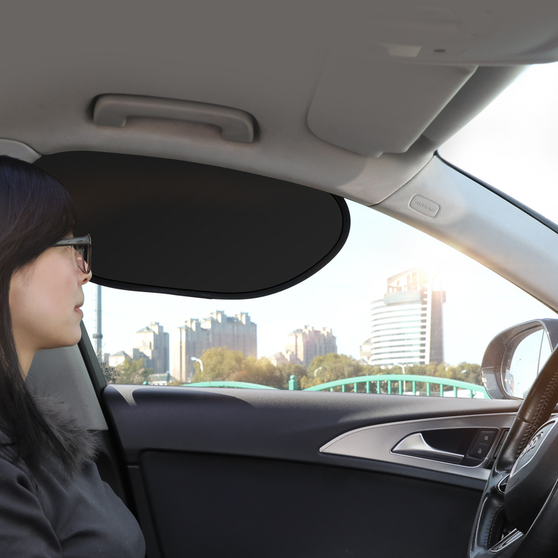Summer Car Driver's Seat Sunshade, Heat Insulation and Cooling, Car Driver's Seat Sun Visor, Static Cling Laminated Sun Shade, Traceless Sun Shade, Sun Shade That Does Not Block the View of the Driver and Passenger, Summer Car Side Window