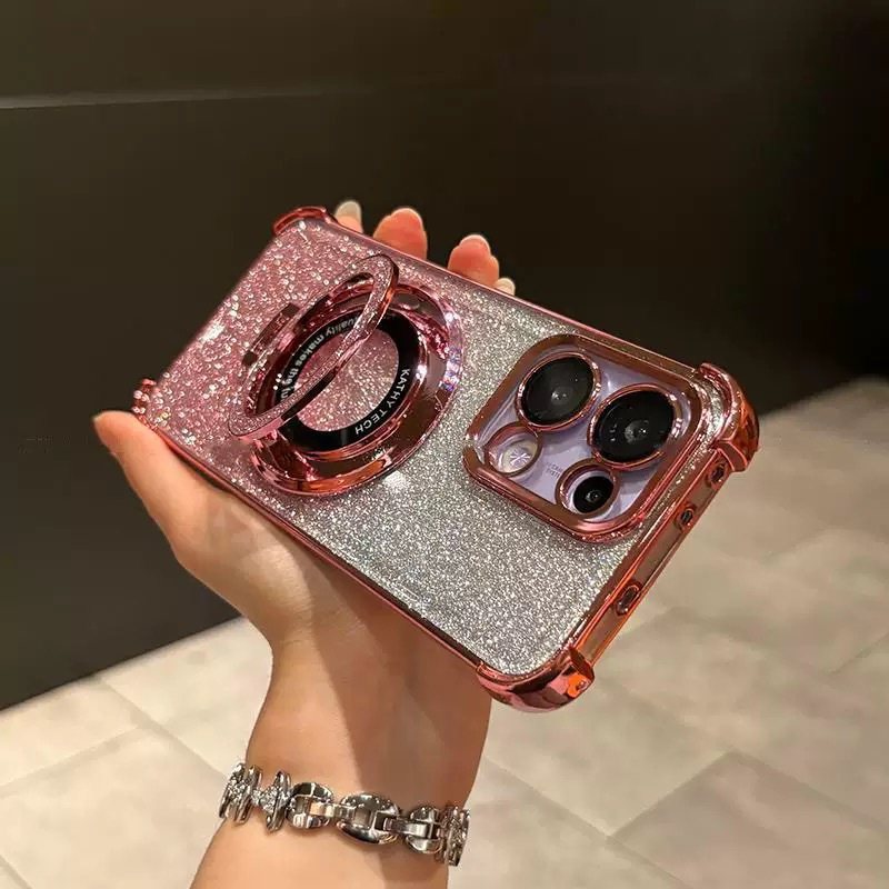 TEMU Phone Case - For Xiaomi Redmi Note 13 4g /note 13 5g /note 13 Pro 4g /note 13 Pro 5g Gradient Glitter Phone Case+ Phone Case Holder