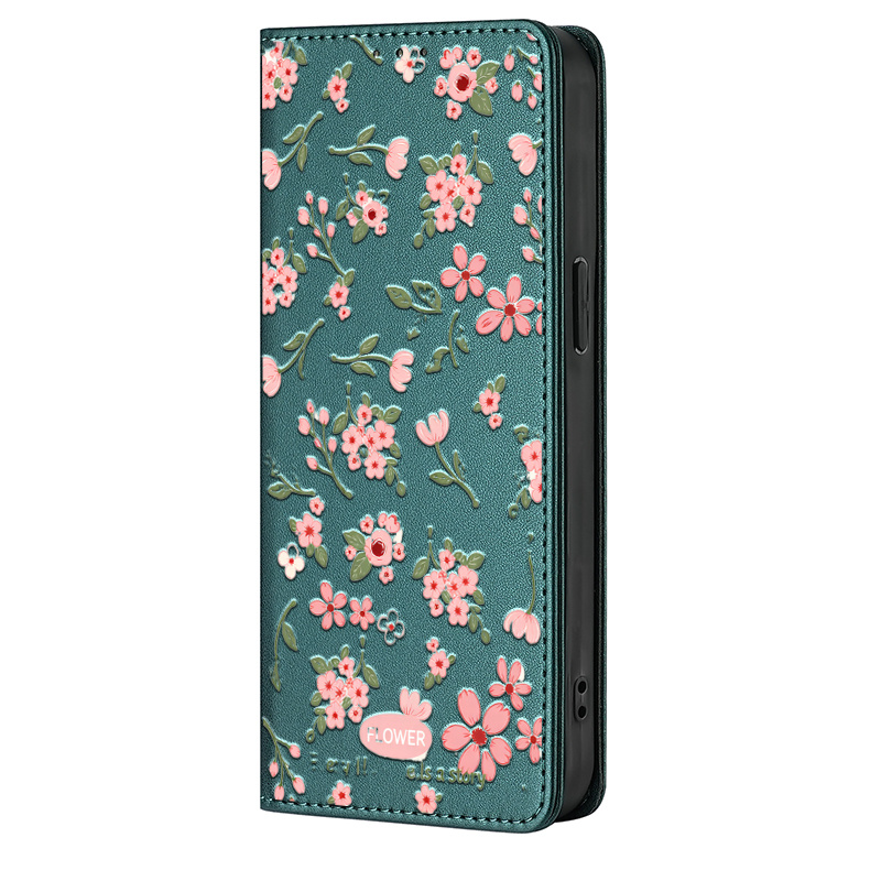 TEMU Phone Case - Phone Case: Slim Wallet Case With Magnetic Flip Cover, Card Slots & Kickstand, Rfid Blocking, Wireless Charging Compatible,