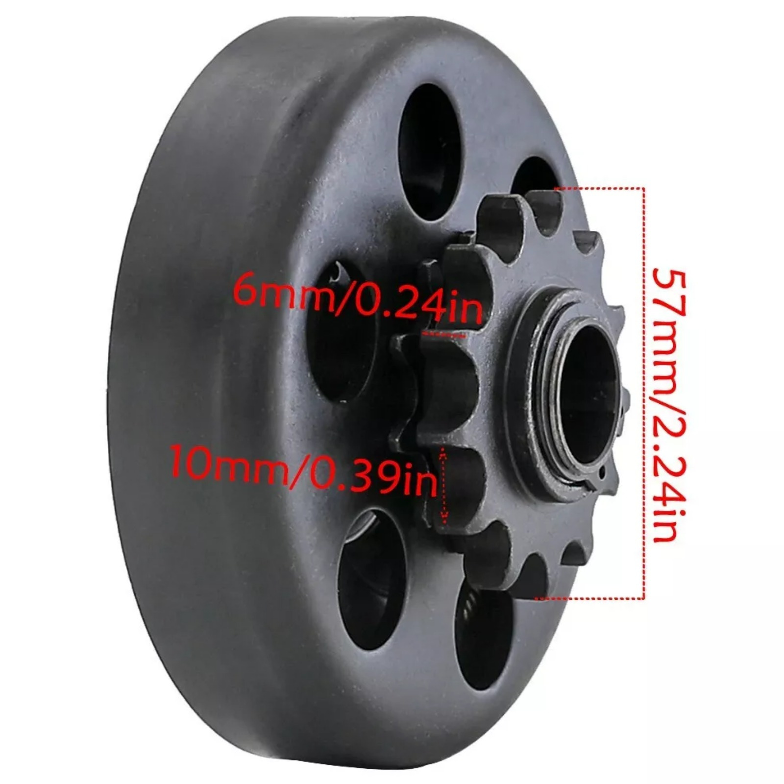 Go Kart Clutch Belt Driven Clutch Belt Drive Pulley Parts 2b Type