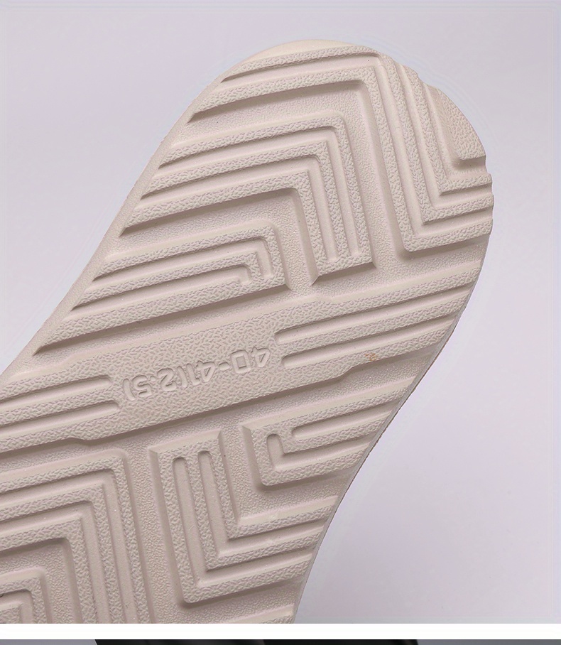 mens fashion anti   flops comfortable thick soled summer sandals durable eva material unisex design casual daily use non slip wear resistant driving home slippers for men 2025 new lightweight quick dry slides stylish open toe indoor outdoor   with   sole solid color round toe   1 pair 1   bag 2pcs set Product details 5