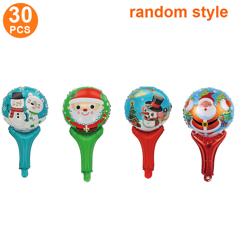 TEMU 30pcs Christmas Balloons, Balloons, Christmas Balloons, Christmas Party Balloons, Random Style, Christmas Party Decorations, Christmas Supplies,