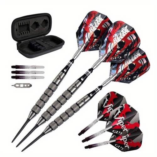 blitz 26 gram 95 percent steel tip with storage travel case