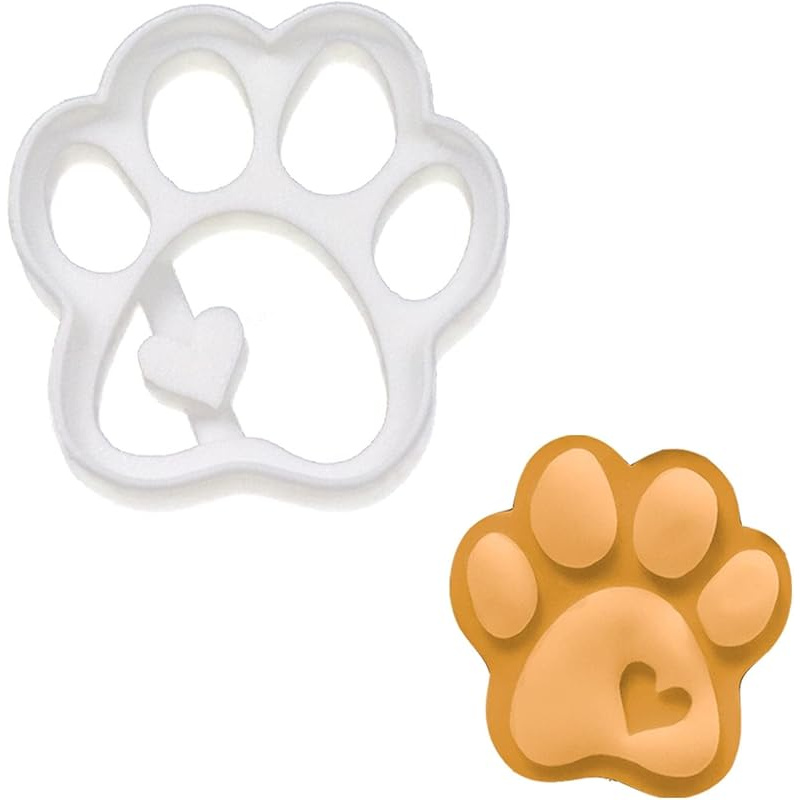 1pc Heart Cookie Cutter | Plastic Cuet Biscuit Molds Suitable For Icing, Cake Decoration, Pressing - Perfect For Valentine's Day, Essential Baking Supply