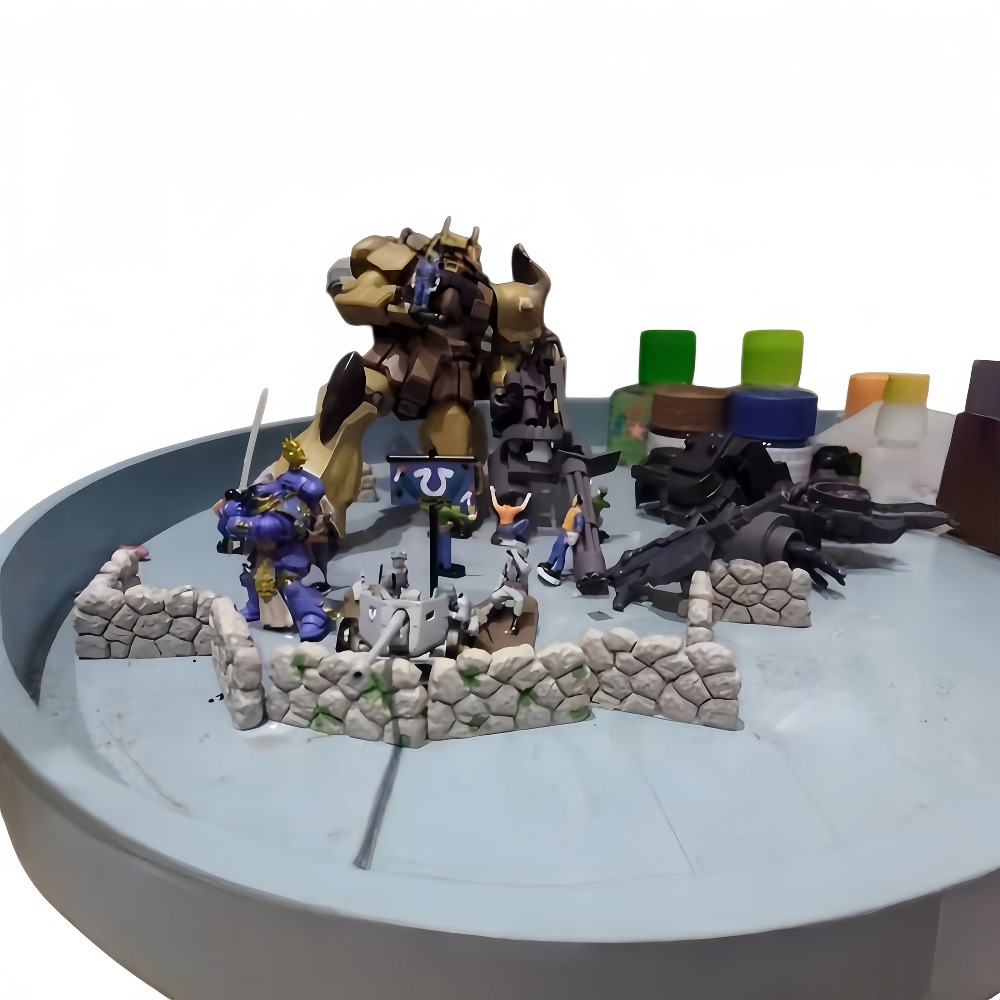 Mini Stone Wall Model Scenery Building Blocks