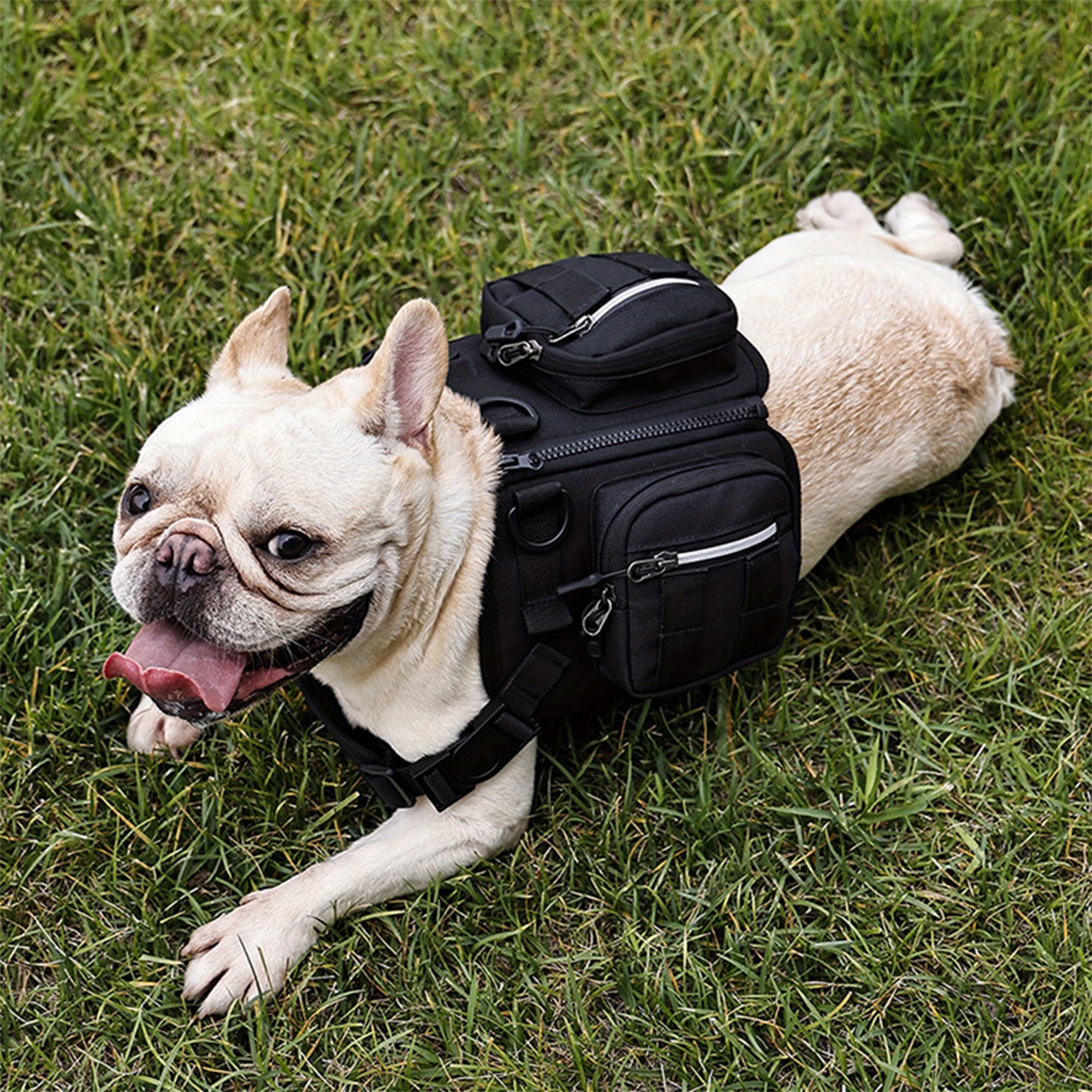 dog pack for medium large dogs   bag harness multi functional pet backpack for travel camping