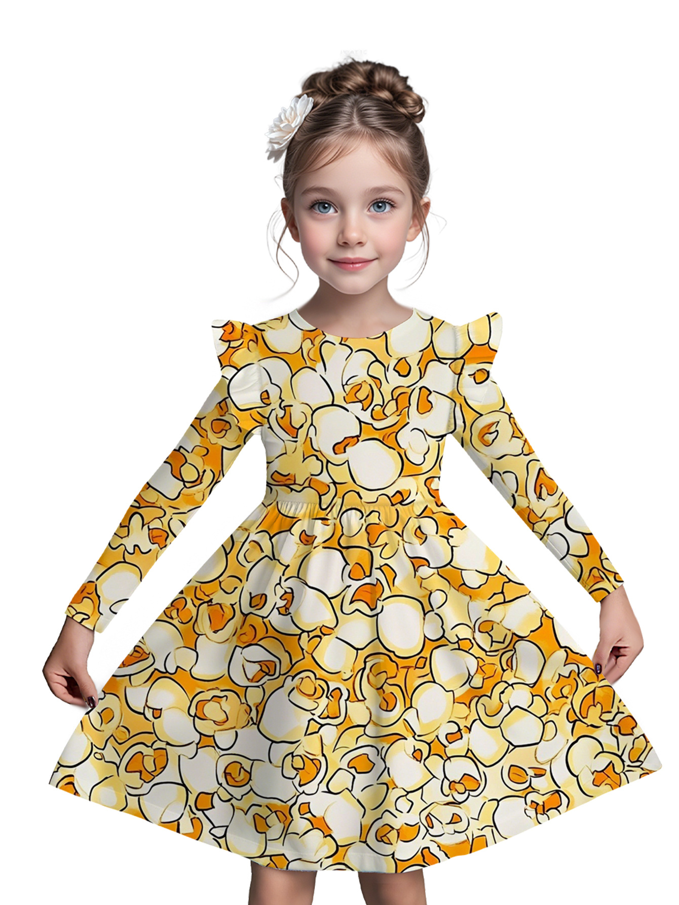open lace back dress Donut Sprinkle Birthday Dress