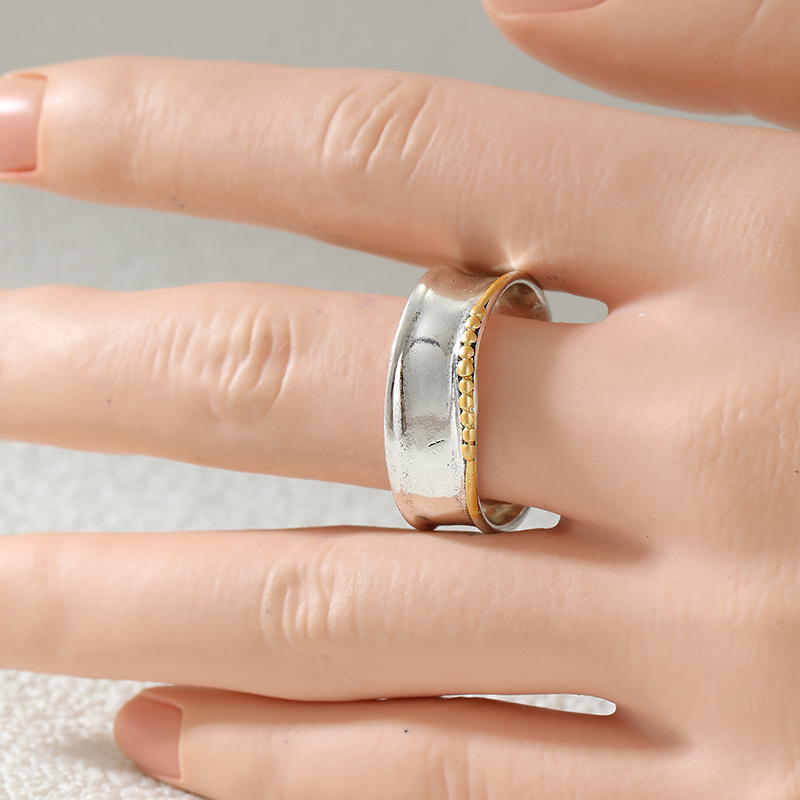 Bohemian Hammered Ethnic Style Ring