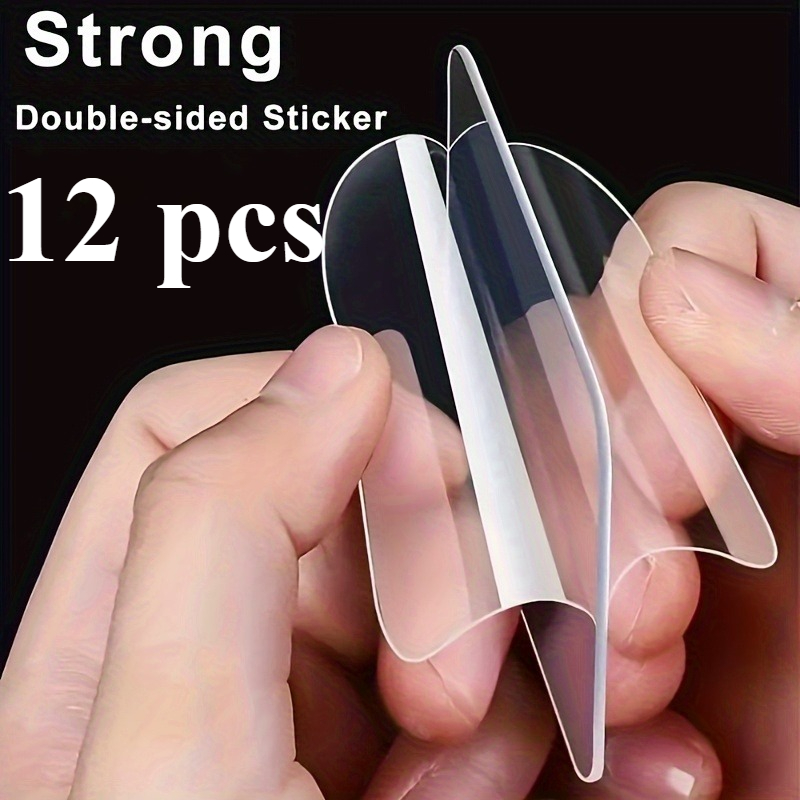 TEMU Super ruban nano perçage, autocollant de fixation , autocollant transparent renforcé, ruban magique transparent