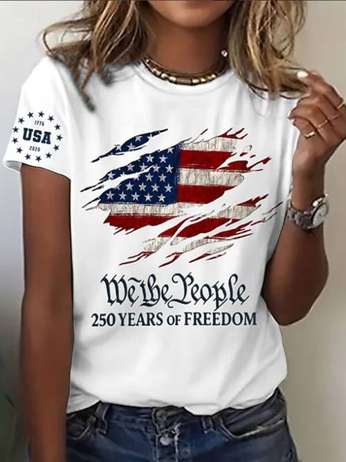 womens christian faith t shirt american flag cross printed short sleeve faith over fear casual crew neck for and