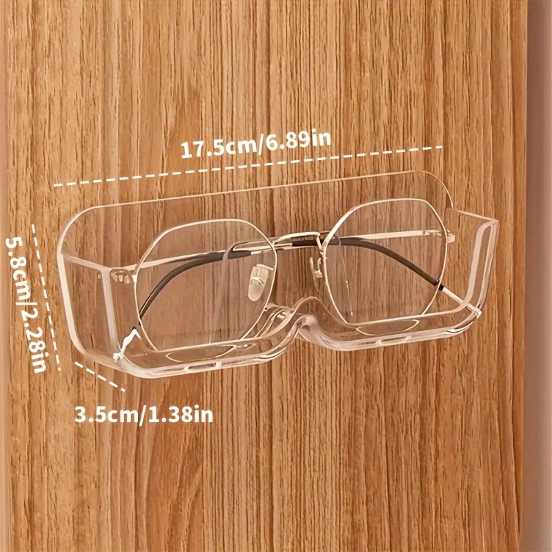 Set 3 Glasses Storage Racks Wall Mounted Glasses Holder