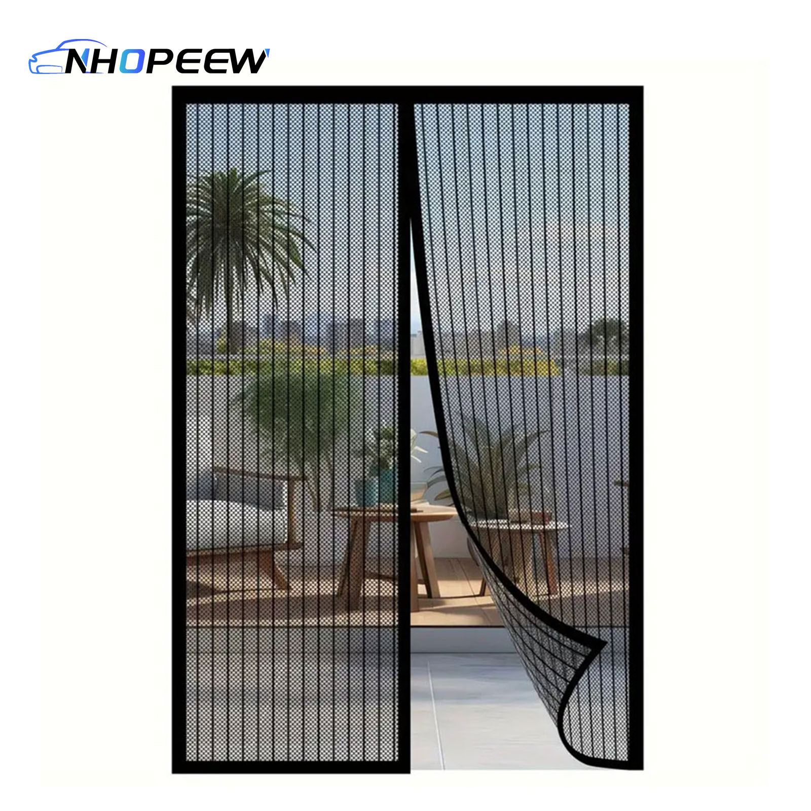 

Magnetic Screen Door Curtain - 35.43x82.68 Inch, , , In, Mesh For Indoor/outdoor Use, Home & Patio Doors