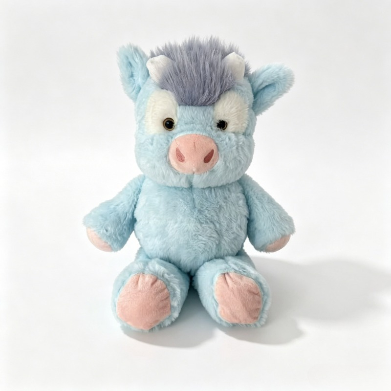 Cute Running Cow Plush Doll, Soft Adorable Design
