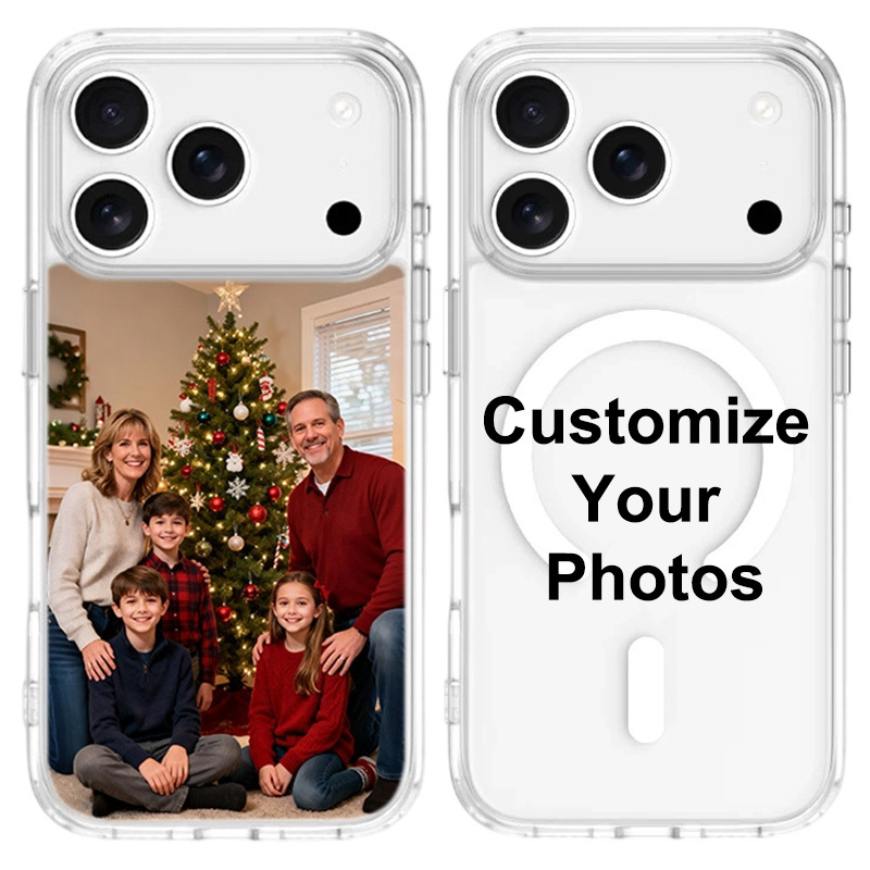 TEMU Étui de téléphone : Étui magnétique personnalisé avec photo - Étui personnalisé pour iPhone 17/ 16/ 15/ 14/ 13/ 12 Pro Max/ Pro/ Plus/ Xs Max,