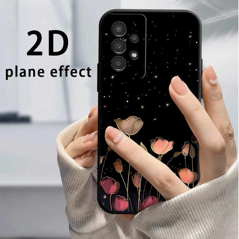 TEMU Coque de Téléphone Antichoc Durable pour for Samsung Galaxy A04 A04S A05 A05S A06 A13 A14 A15 A16 A22 A23 A24 A25 A32 A33 A34 A35 A52 A52S A53