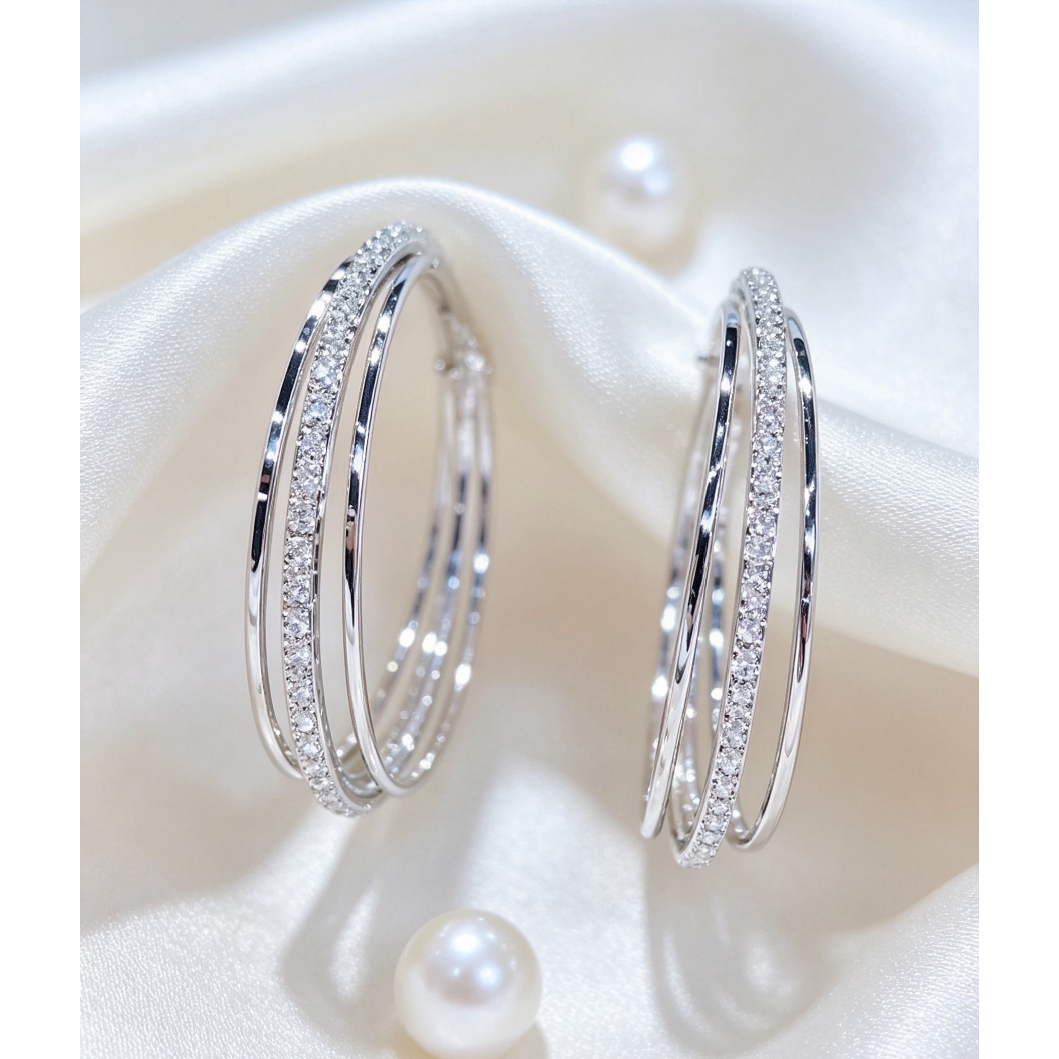 TEMU Women 925 Sterling Silver Geometric Earrings Elegant Fashion Jewelry For Daily Wear Vacation Party Gift