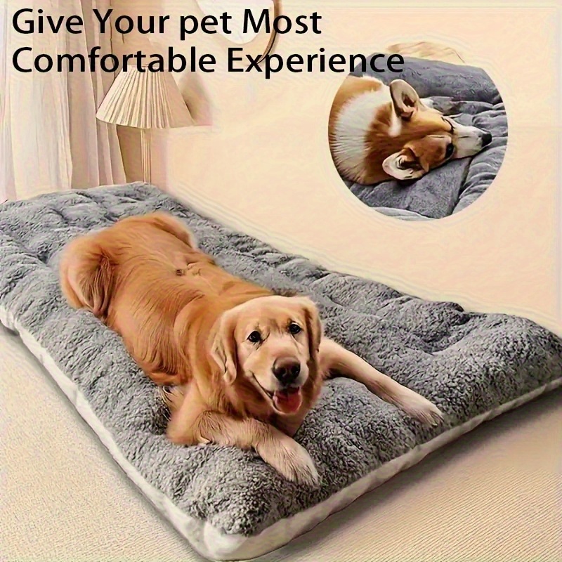extra large plush cat and dog sofa bed suitable for small to large dogs and cats thick soft pet mat comfortable polyester filling ideal gift for dog lovers and cat enthusiasts   bed durable pet bed   15 bedroom types Product details 1