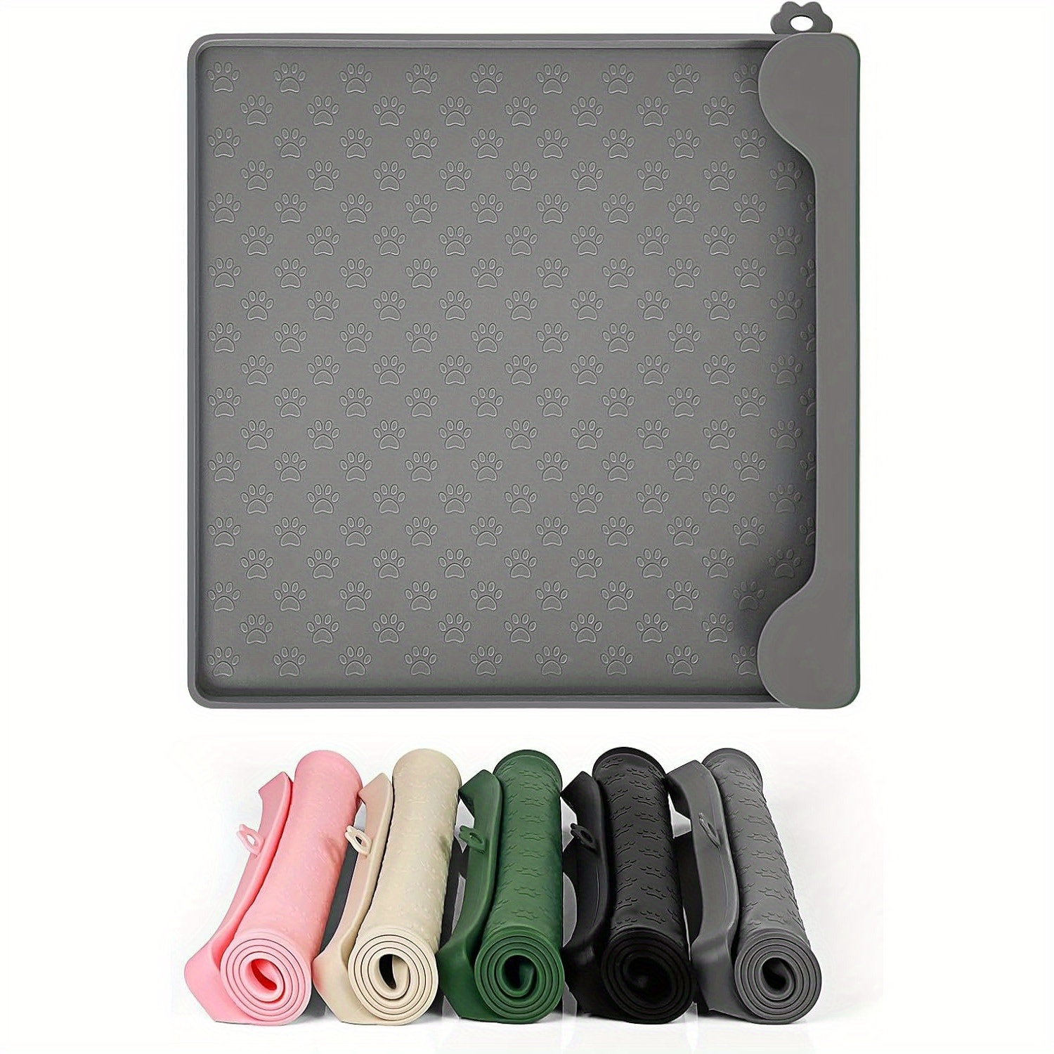 

Dog Feeding Mat - , - Pet And For -free (11.8" X 11.8", )
