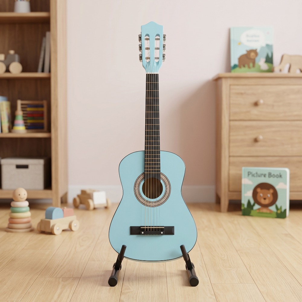 30 Inch Acoustic Guitar for Adults Round Body Basswood, Light... product image 4