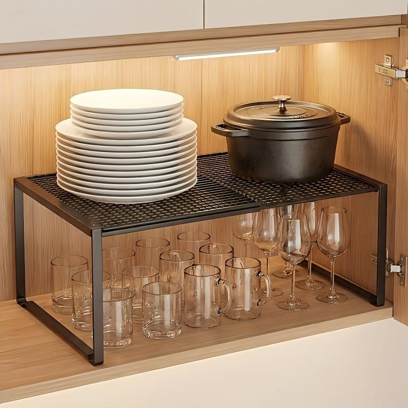 Multi-Layer Stackable Telescopic Storage Rack