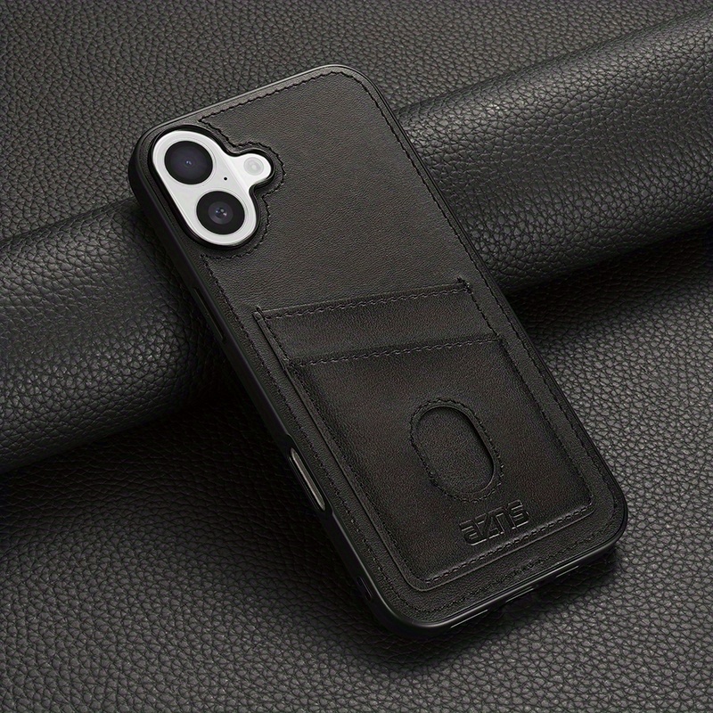 TEMU Phone Case: Sleek And Stylish Slot Phone Case For Iphone 11, 12, 13, 14, 15, 16, 17 Pro Air - Full-body Shockproof Soft Protective Cover