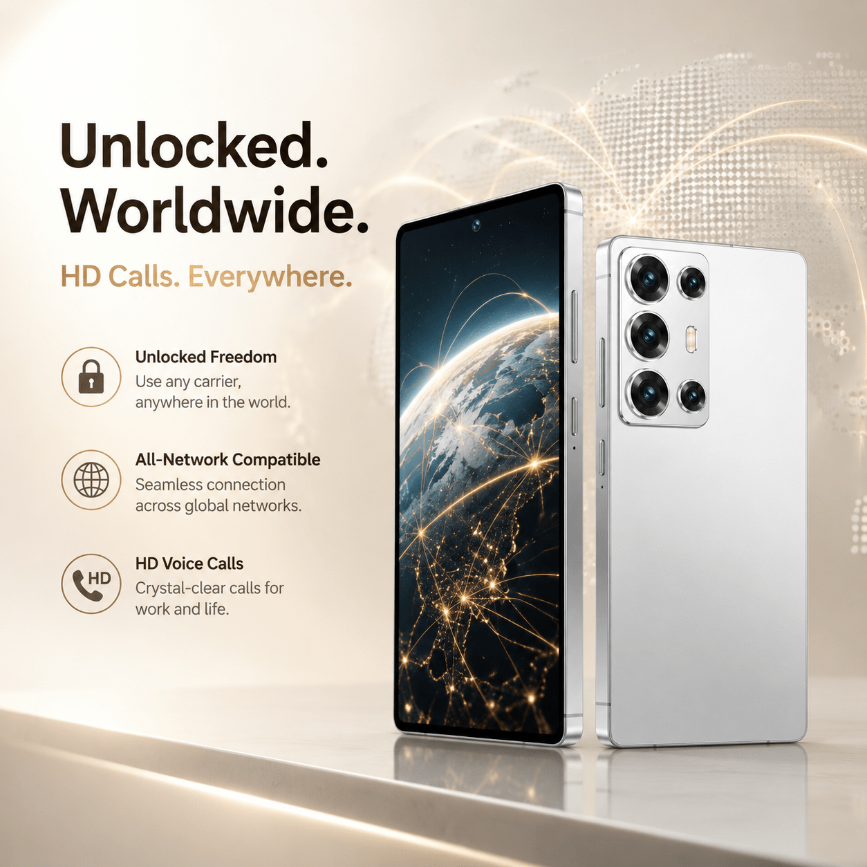 6 8 inch hd touchscreen unlocked device 4 64gb expandable   support fingerprint unlock   screen film built   daily Product details 2