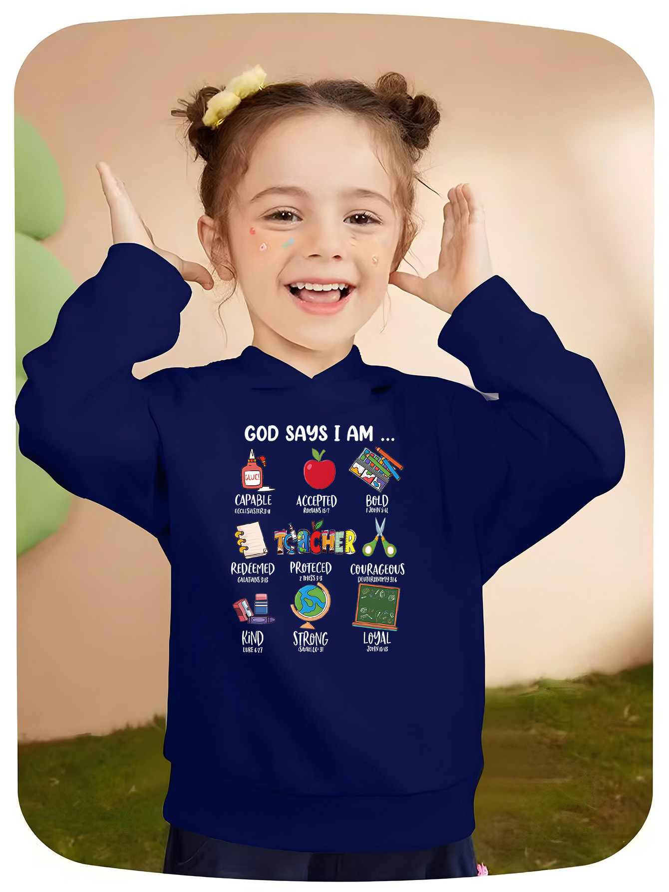 philippines toddler navy hoodie girl'' graphic toddler girls hoodie sweatshirt, casual comfy long
