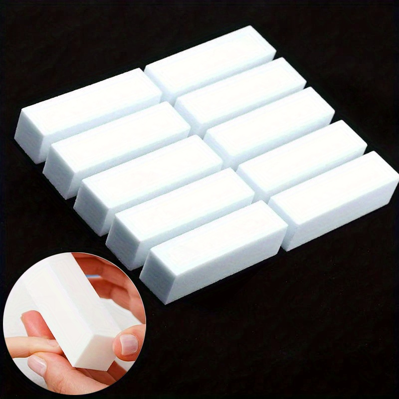 

1/2/3/5/10pcs Buffer Set, Unscented Manicure Pedicure Sanding Sponge, File Polisher , Art Polishing Accessories