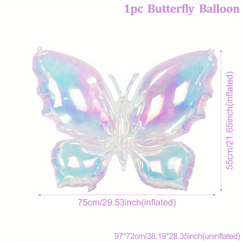Image of 1pc Foil Balloon 38inch Large Laser Dazzle Balloon For Birthday Party Anniversary Wedding Decorations Supplies, Home Decor, Shower Gender Reveal Party Decor