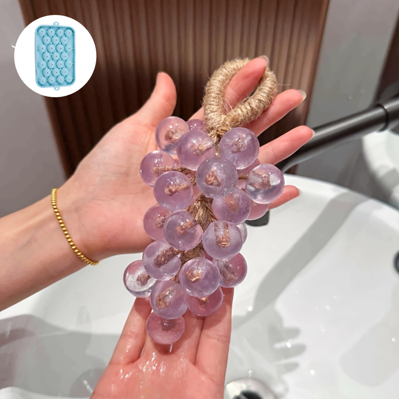 TEMU Soap Mold 2pcs, 1pc Box + 1pc Lid, Round Ball Silicone Soap And Candle Making Kit For Resin & Plaster Diy Crafts, Perfect Gift Idea, Soap Making