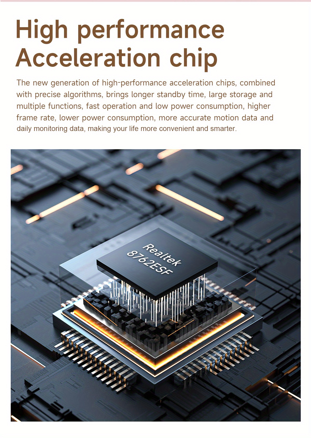 1pc LIGE Women's Smart Bracelet, 24-hour real-time monitoring, Android & iPhone Compatible,, 170+Sports Mode, Pedometer, Activity Record, Smart Watch for Couple, Lovers, BoyFriend & Girlfriend, Ideal Christmas, Birthday, Valentine's Day Gift