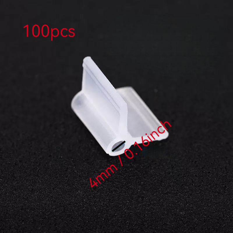 TEMU 100pcs Clips d'agrément 3/4/5Mm Agriculture Greffage Plante de fruit et légume Tomate Pastèque Support Pince Jardinage Accessoires