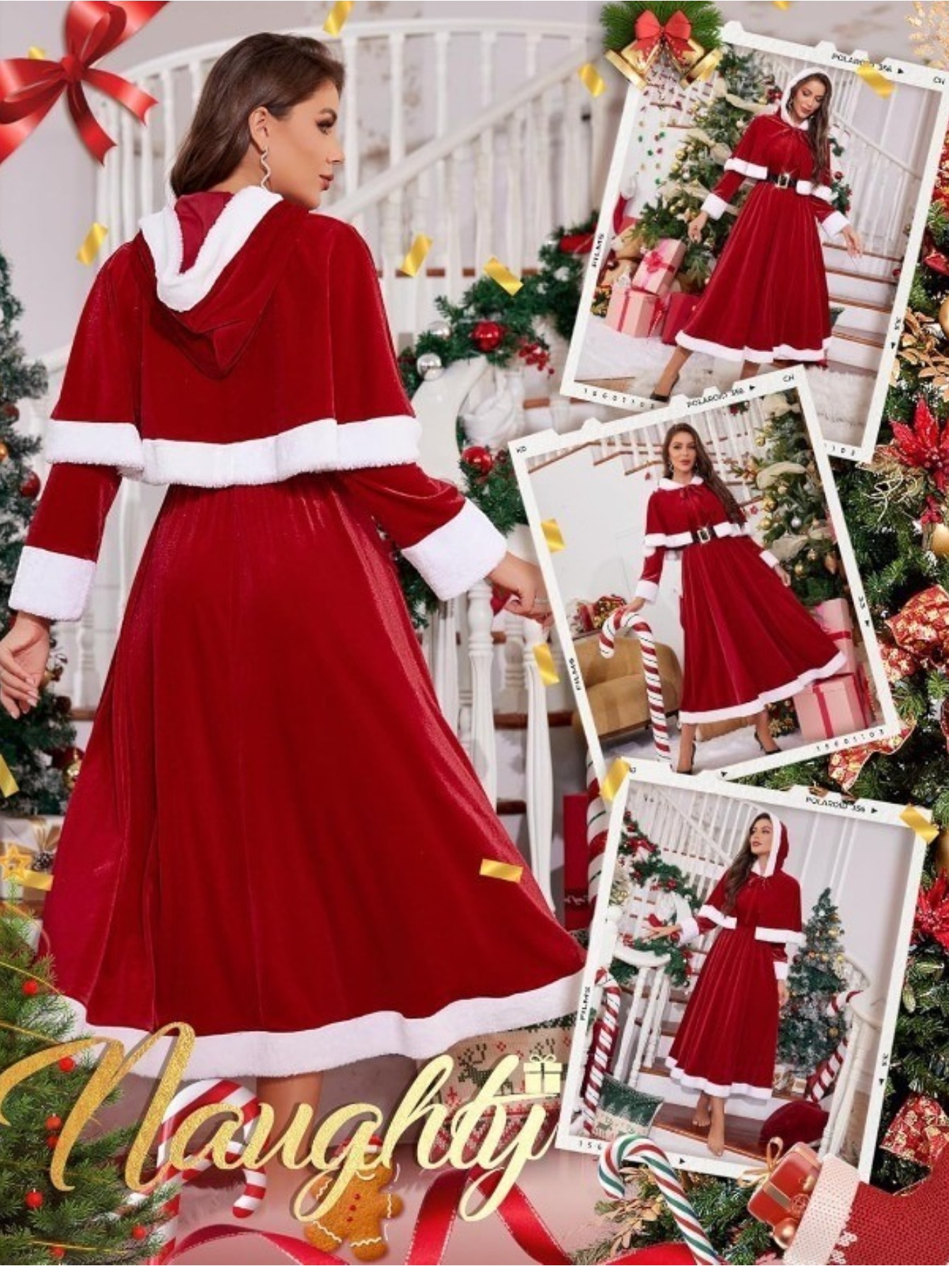 2025 new european american christmas costume santa claus - Temu United  Kingdom