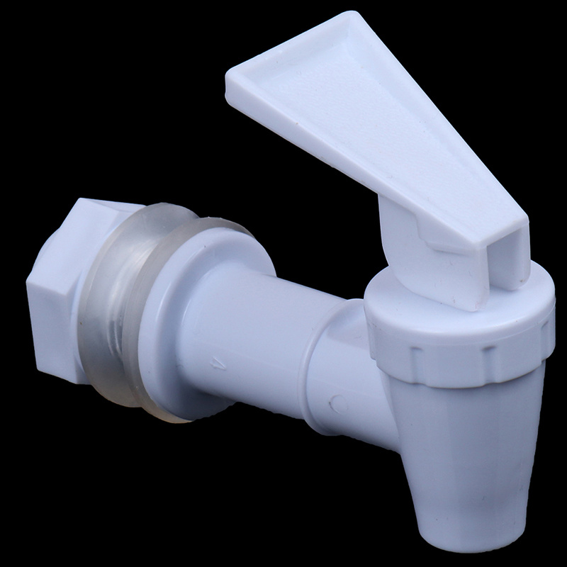 E-shop Robuster Kunststoff-Wasserspender mit Gewinde-Dia - Wasserhahn-Aufsatz für Flaschenwasser, Küchen- und Badezimmerwaschbecken, Kein benötigt,