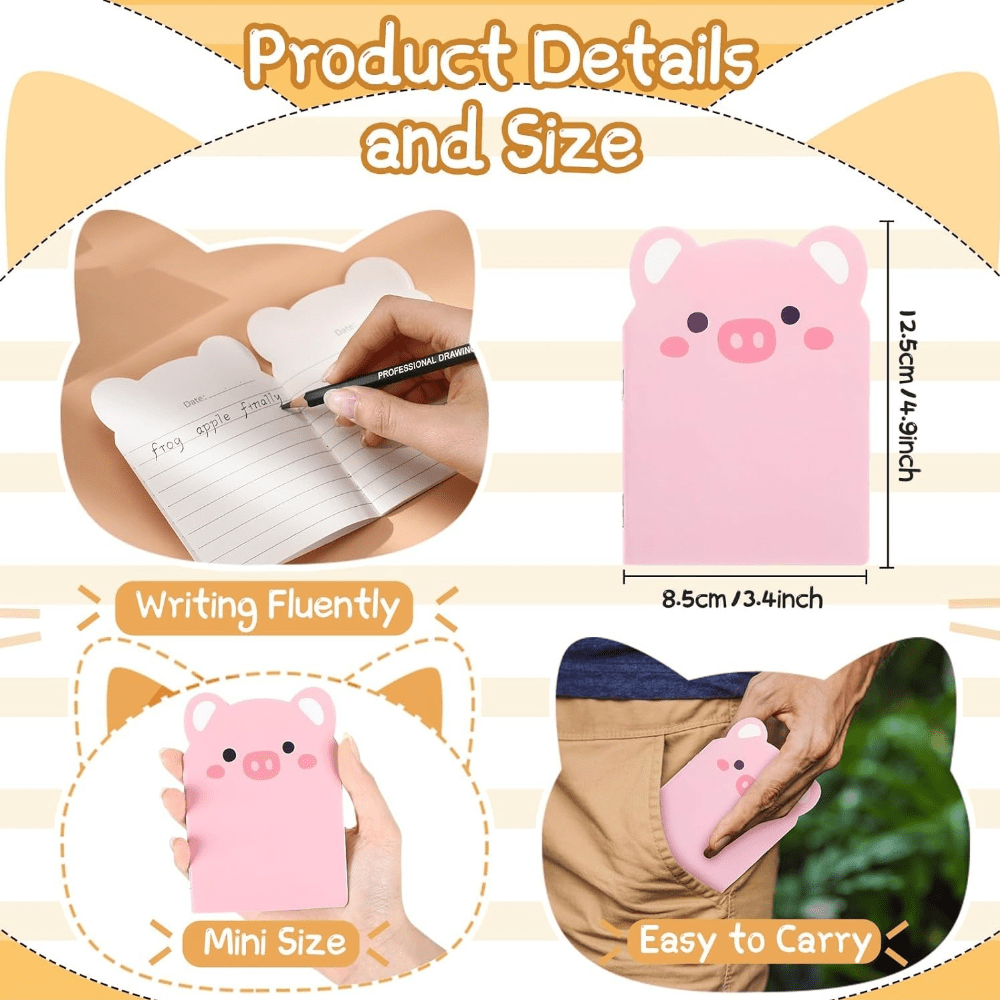 30 Packs Mini Notebooks Portable Pocket Notebook For...