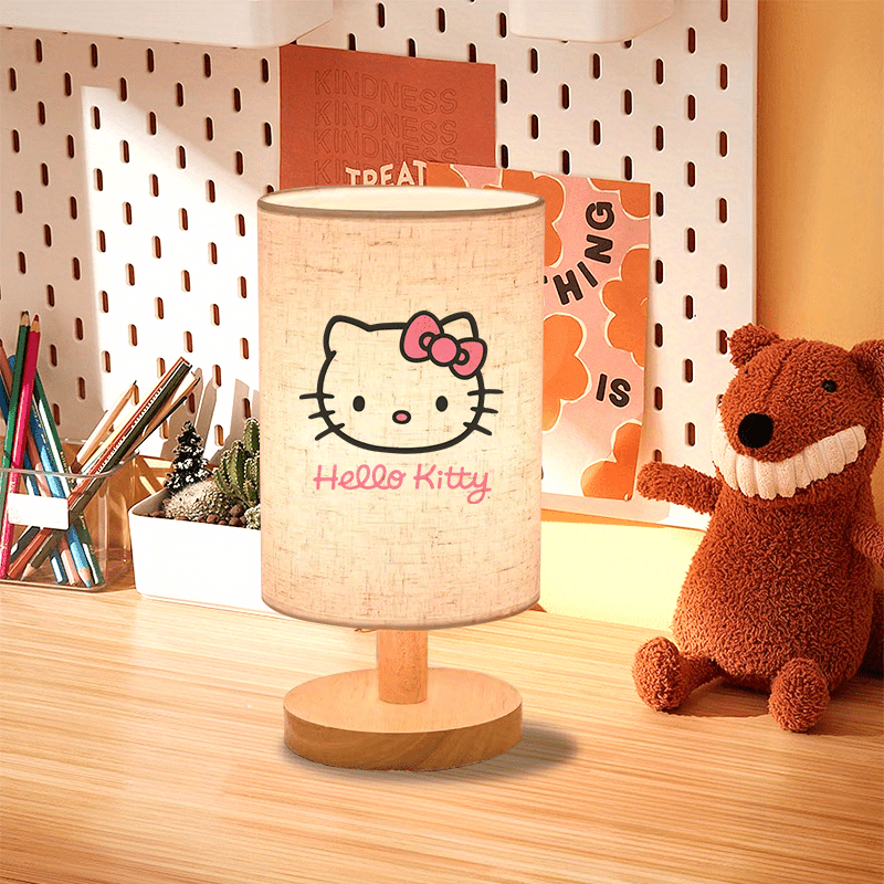 the for   cute   style fabric lampshade led table lamp is a warm little night light suitable for home use perfect as a gift for your daughter Product details 0