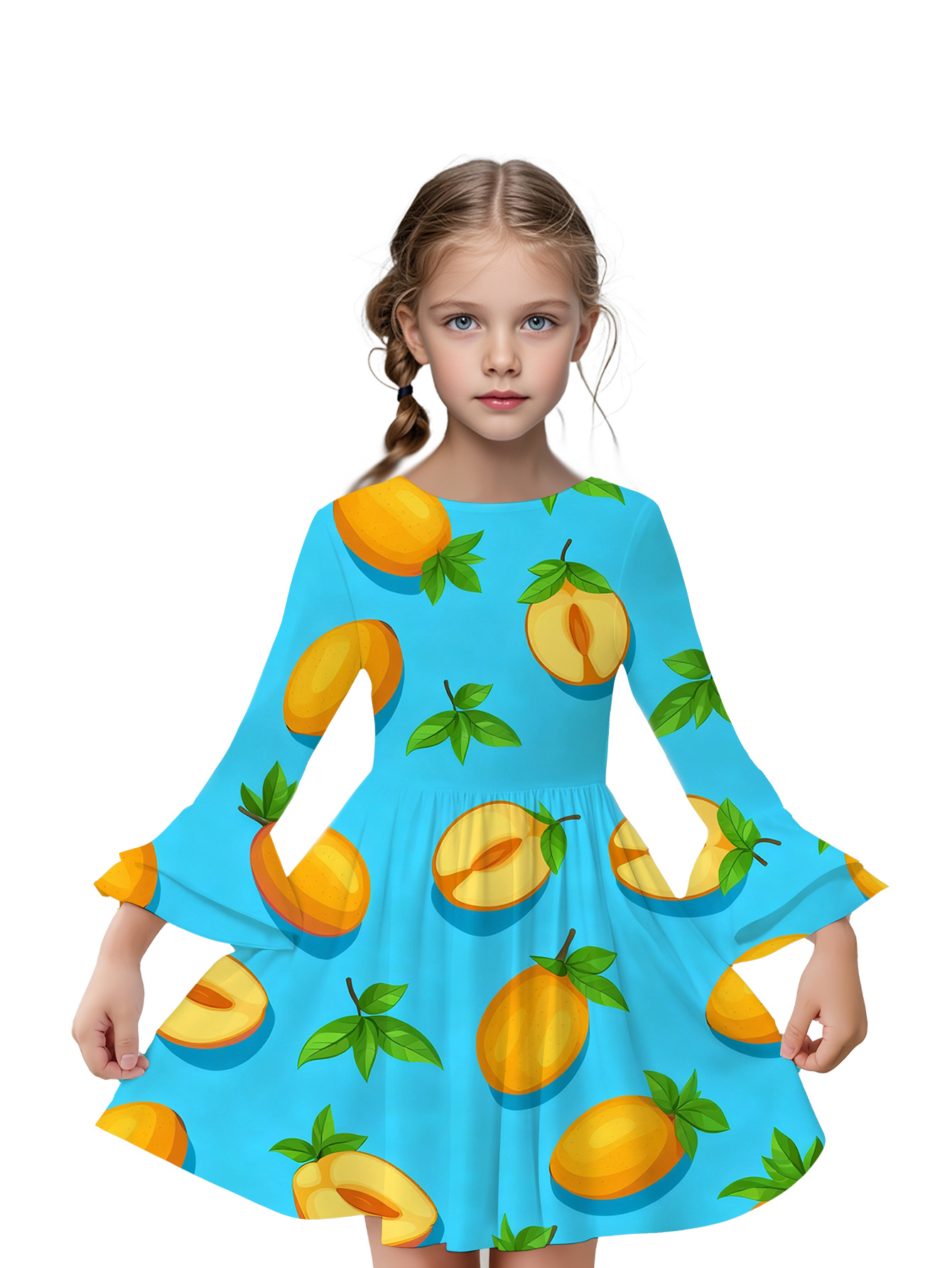 princess polly baby blue dress Welcome To Meena's Fruit Theme Kitty Party, How She Hosted