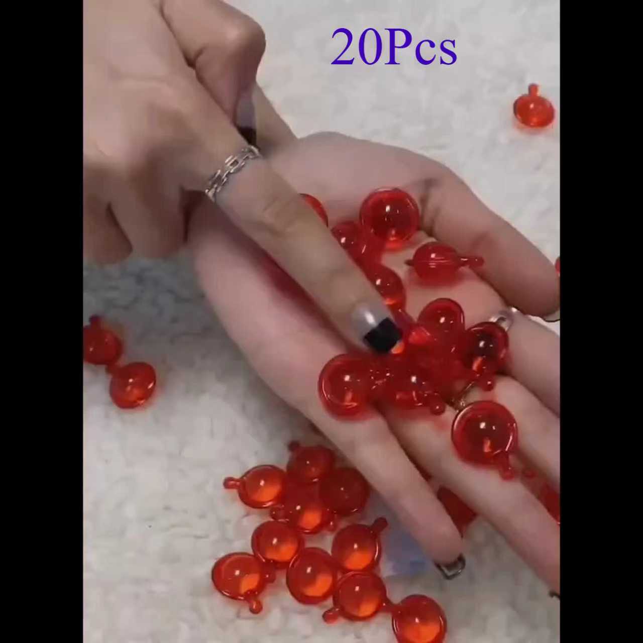 Image of 20pcs Hair Vitamin Capsules - Rich In Rosemary Oil, Argan Nut Oil, Vitamins A, C, E, Jojoba Oil Hair Serum Capsules