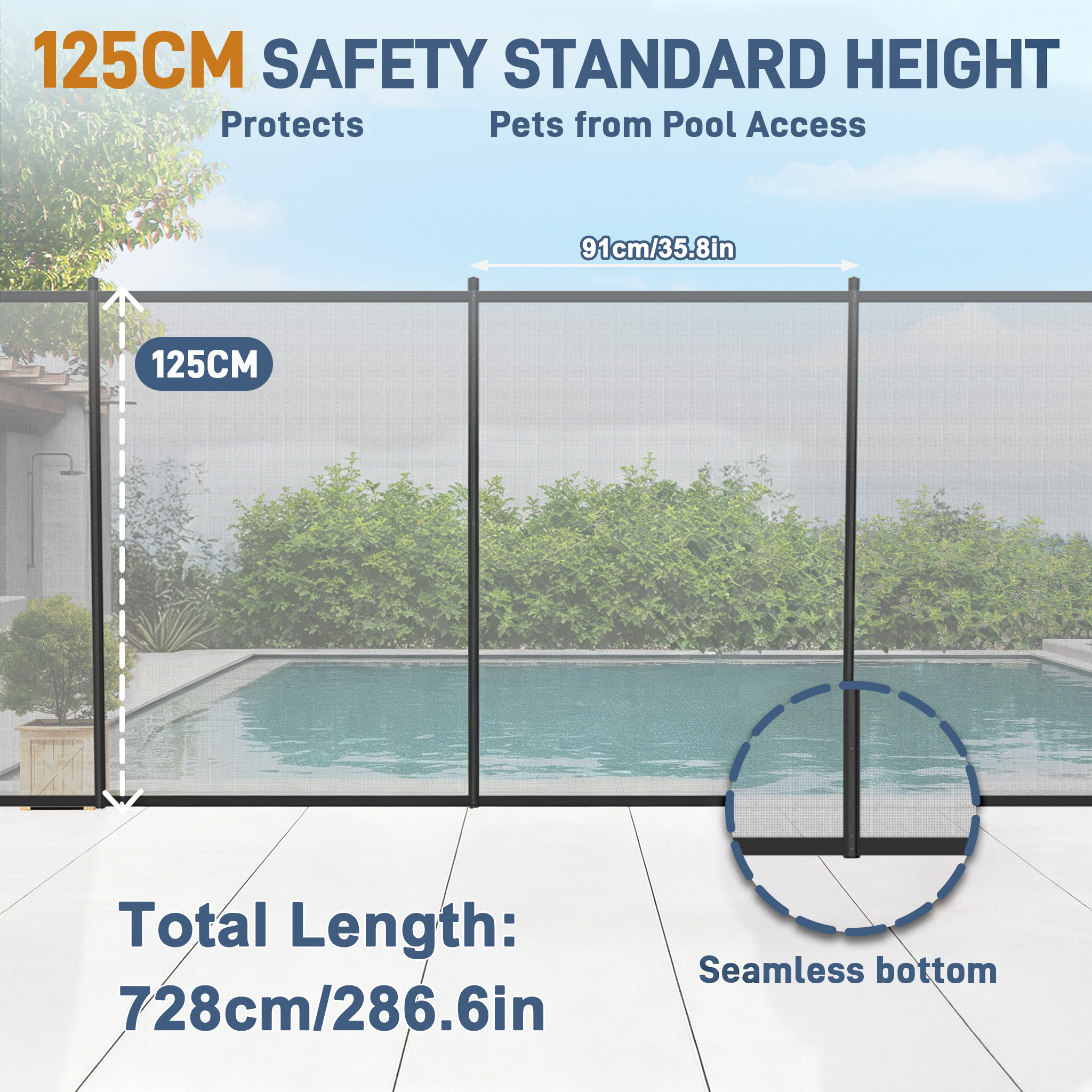 Image of Dog Playpen, Pet Fence, Detachable Dog Fence, Safety Fence, Climb-proof And Resistant, Easy To Assemble