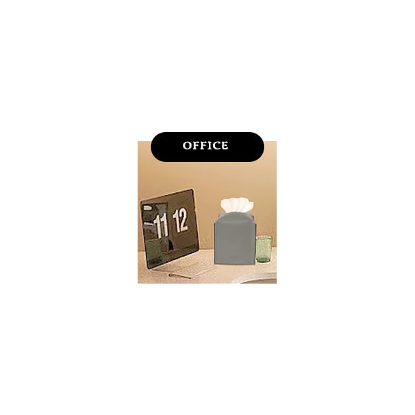 modern   square tissue box cover decorative plastic organizer for bathroom vanity countertop nightstands office desk car 5 x 5 x 3 tan bathroom organizers and storage countertop accessory   durable material   Product details 7