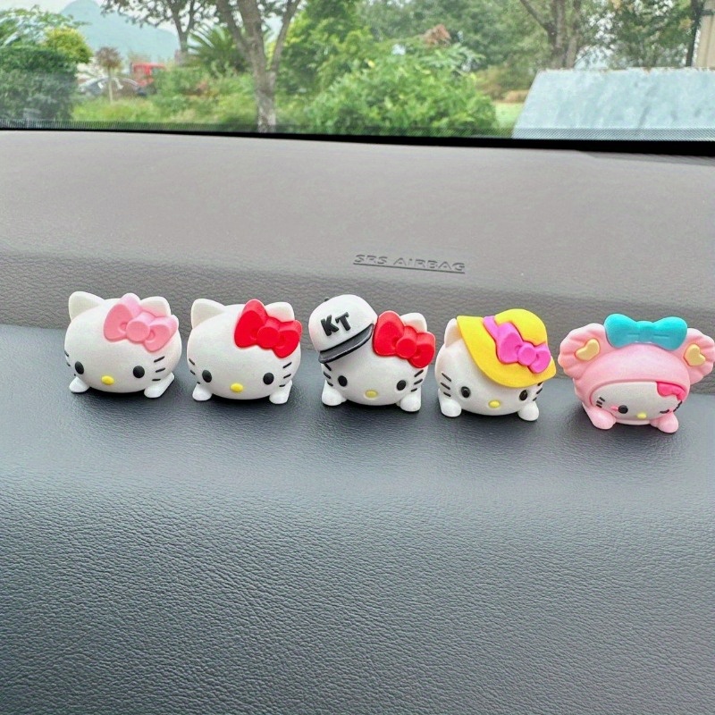 

Accessoires de voiture Sanrio Hello Kitty pour la décoration, parfaits pour l' et cadeaux d'anniversaire.