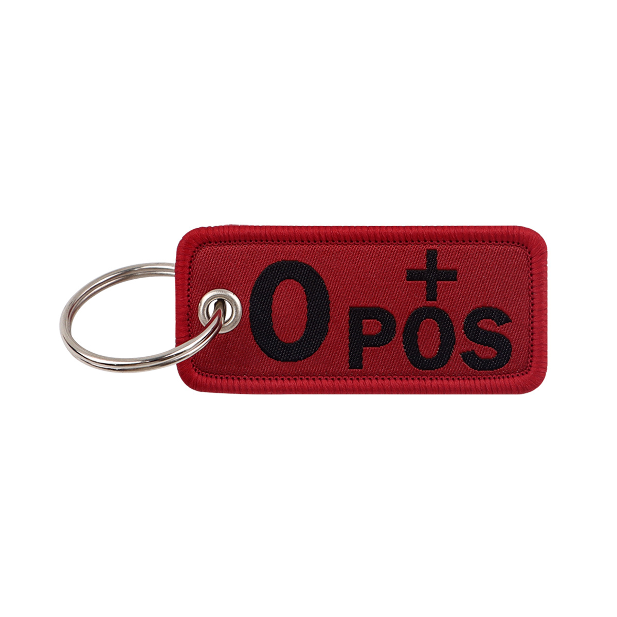 1pc O+ Positive Car Keychain Suitable For , O+ Symbol Keyring Holder, Minimalist Key Accessory For Car Keys,, Office, Gift, Fashionable Jewelry For Daily Use & Special Occasions