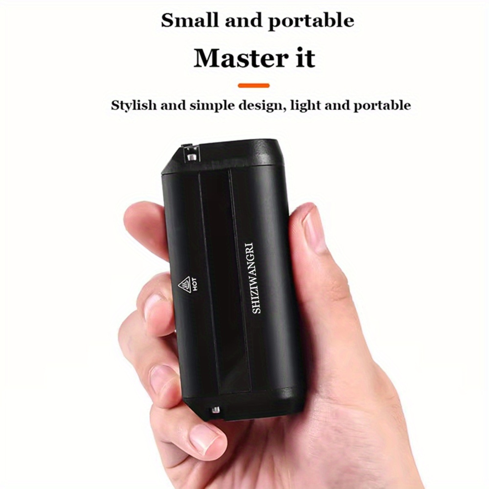 SHIZIWANGRI 2000MAH 1800LM Oplaadbare MTB Fietslampen, Fietslamp Zaklamp met 3 Leds, Aluminiumlegering Buitenfiets Accessoires