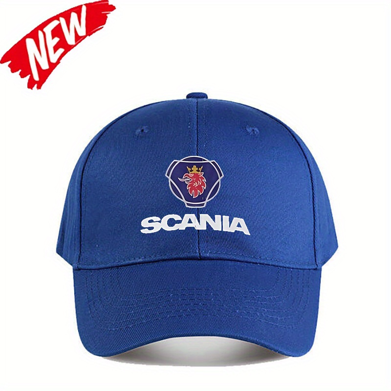 

Sweden Saabs Scanias Baseball Cap Vintage Distressed Washed Sun Cap Unisex Style Outdoor Summer Adjustable Caps