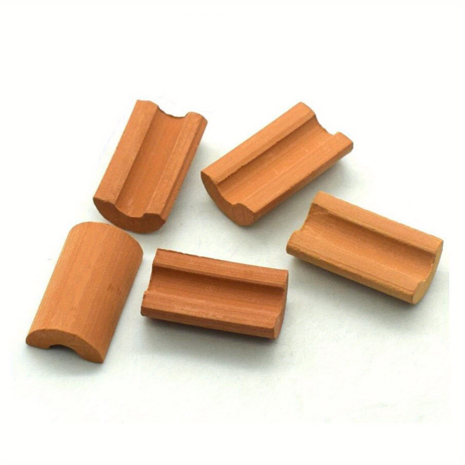Mini Roof Tiles Simulated Models Pottery DIY House Props Tiles Figurine