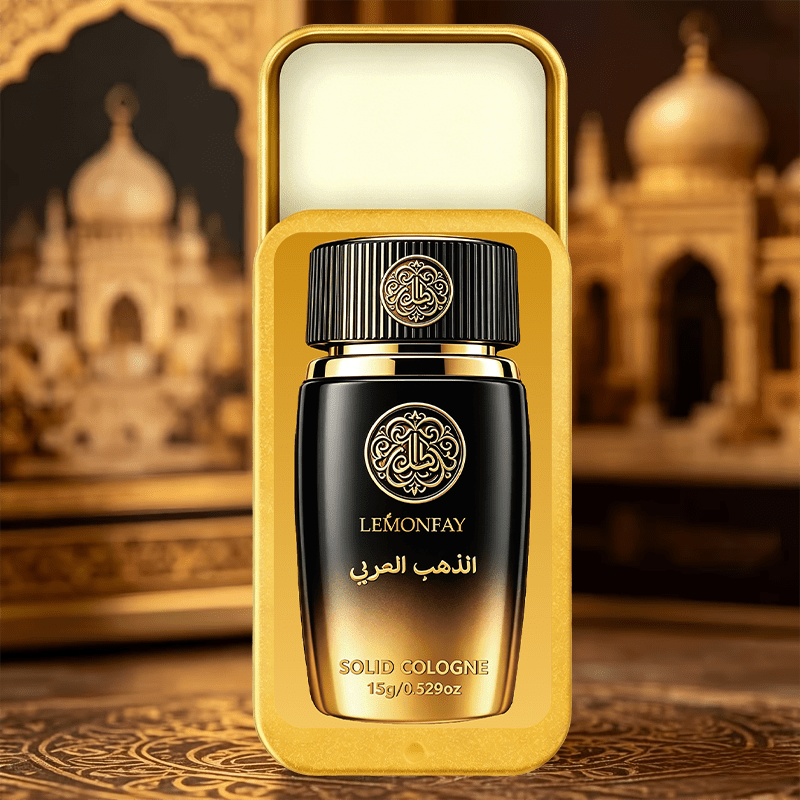 A Luxurious Solid Cologne for Men Featuring a Long-lasting, Woody-aquatic Arabian-style Fragrance. Suitable for Business Travel, Dates, Parties, and Daily Use, It Makes an Elegant Gift for Husbands, Boyfriends, or Fathers—perfect for Birthdays