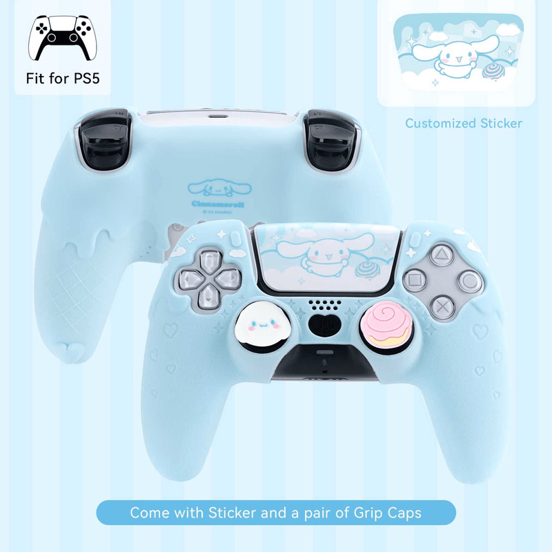 Cute Silicone Case Cover for PS5 Controller