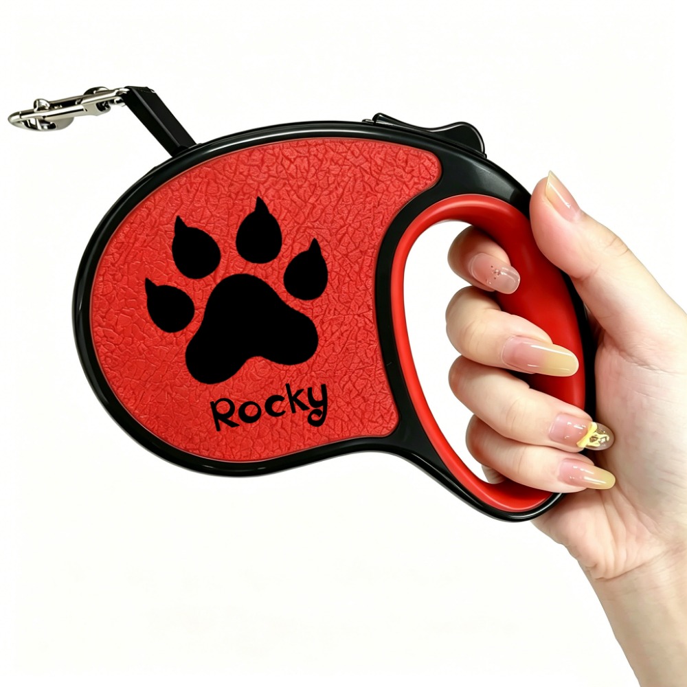 Customizable Extendable Dog Leash with Anti-Tangling Design